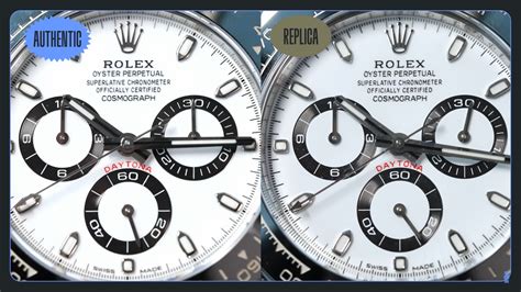 rolex daytona originale vs replica|super clone rolex vs real.